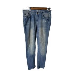 DO Denim Low Rise Light Wash Skinny Jeans - Size 7 Juniors